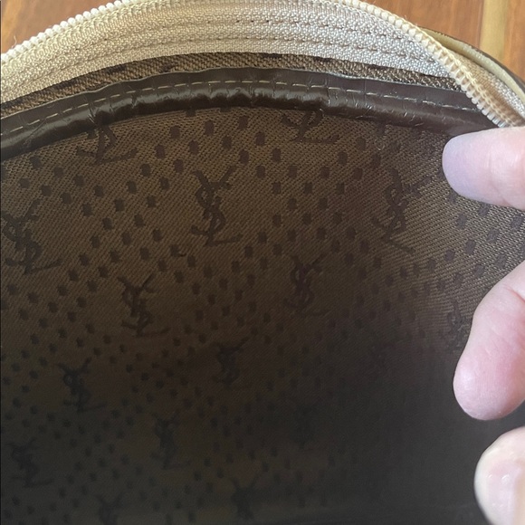 YSL Chocolate Brown Vintage Clutch. B61 - Picture 12 of 12